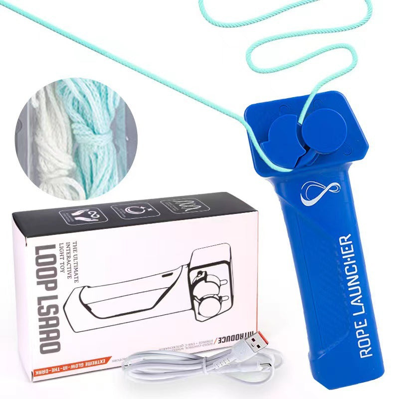 Rope Transmitter Handheld Adjustable Speed Luminous Rope Toy